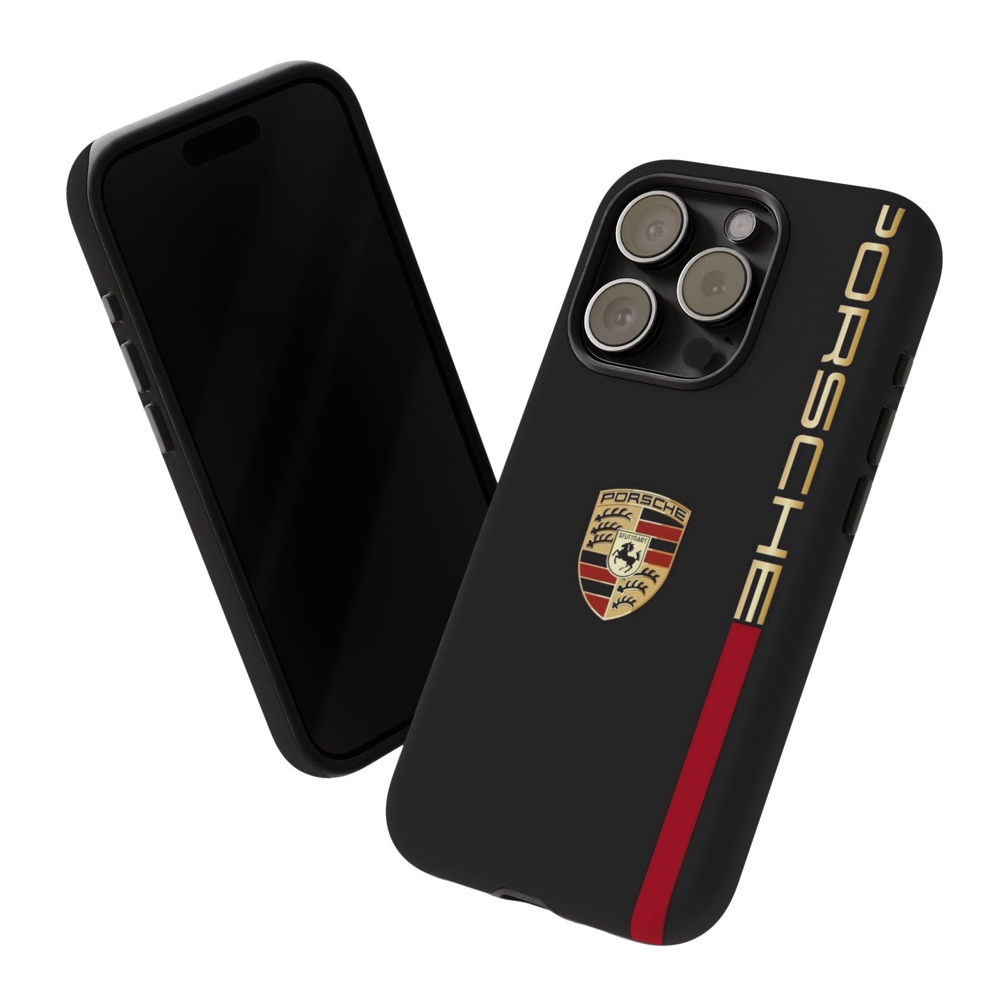 Porsche Tough Phone Case, Durable Car Lover Accessory, Protective Cover, Gift for Auto Enthusiasts, Racing Themed Phone Accessory