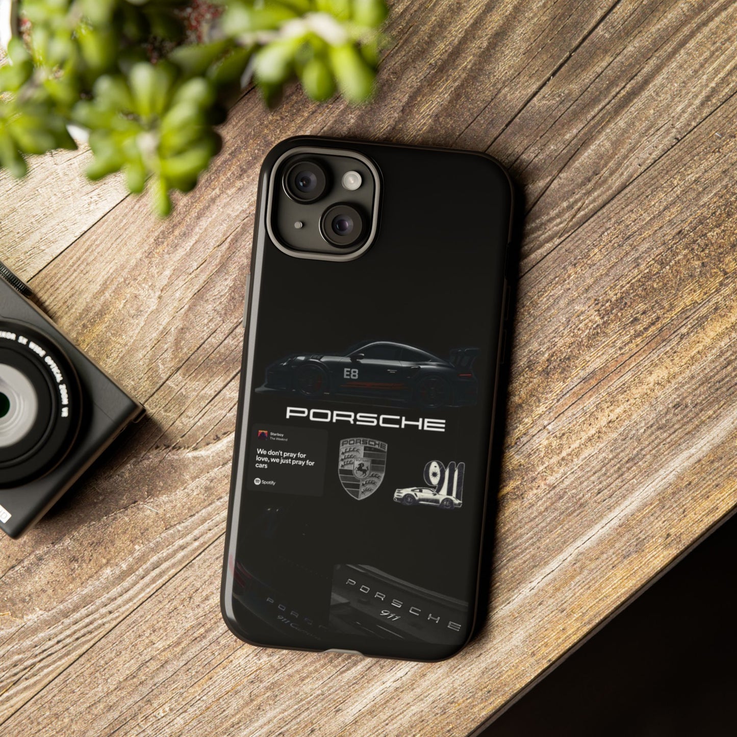 Porsche Phone Case, Tough Phone Cover, Stylish Car Accessories, Durable Smartphone Case, Gifts for Car Enthusiasts, Automotive Decor