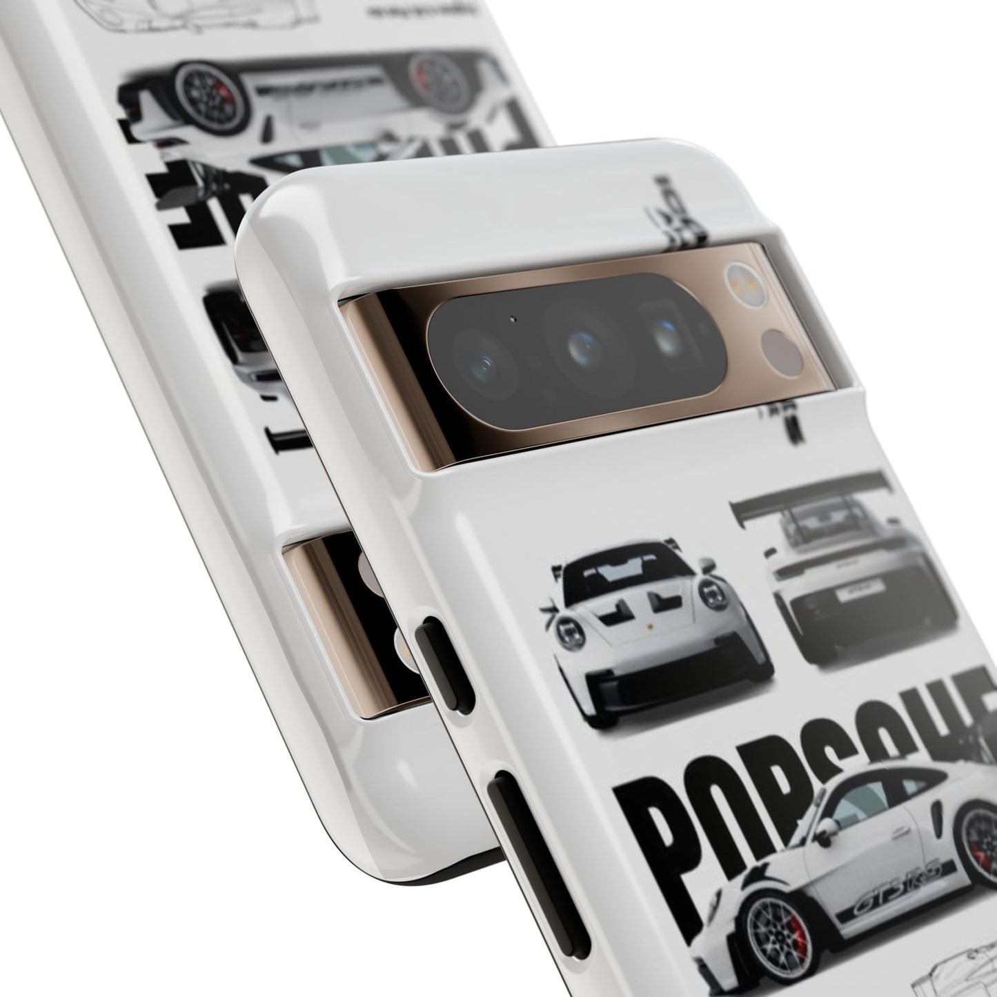 Porsche Phone Case, Tough Car Lover's Gift, Racing Enthusiast Accessory, Durable Auto Merchandise, Birthday Gift for Him