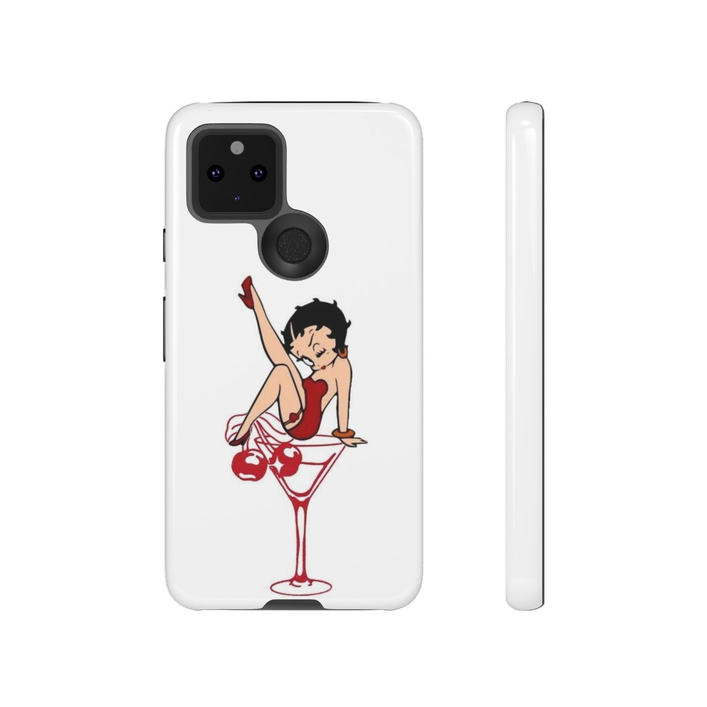 Betty Boop Martini Phone Case - Stylish Tough Cases for Fun Lovers