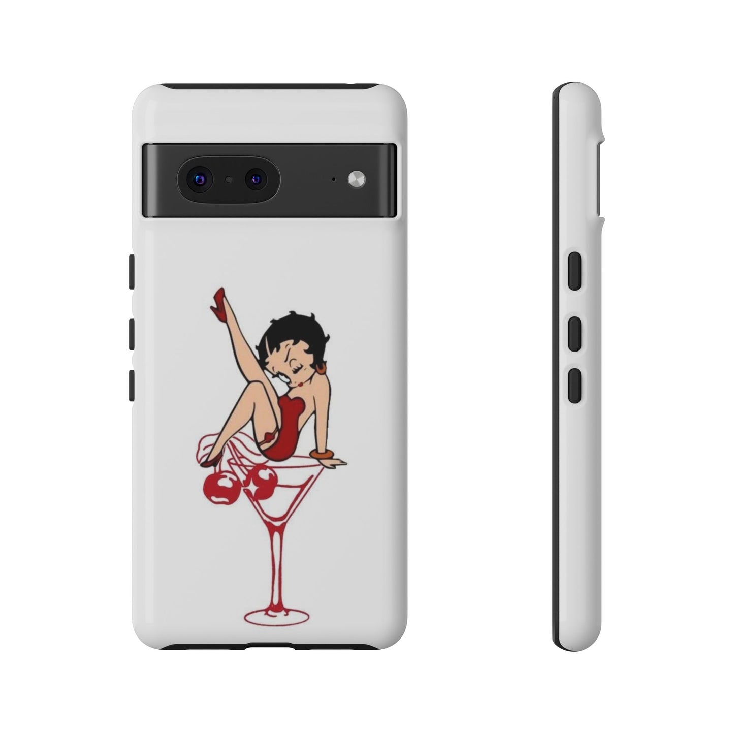 Betty Boop Martini Phone Case - Stylish Tough Cases for Fun Lovers
