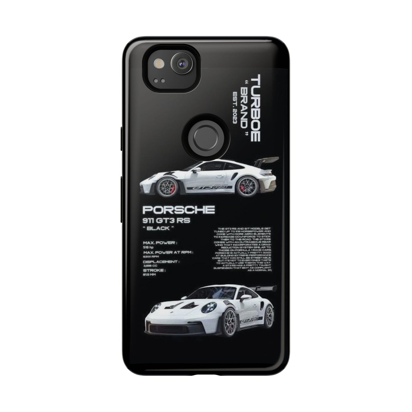 Porsche Phone Case, Tough Car Case, Automotive Gift, Racing Enthusiast Accessory, Stylish Smartphone Protection