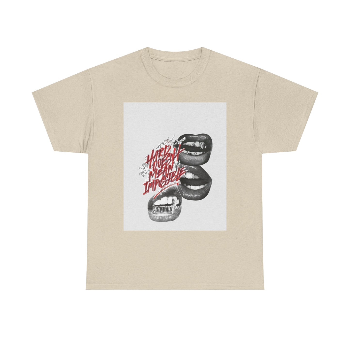 Bold Statement Tee - Unisex Heavy Cotton Tee with Graphic Design, Casual Wear, Streetwear, Gift Idea for Friends, Birthday T-Shirt