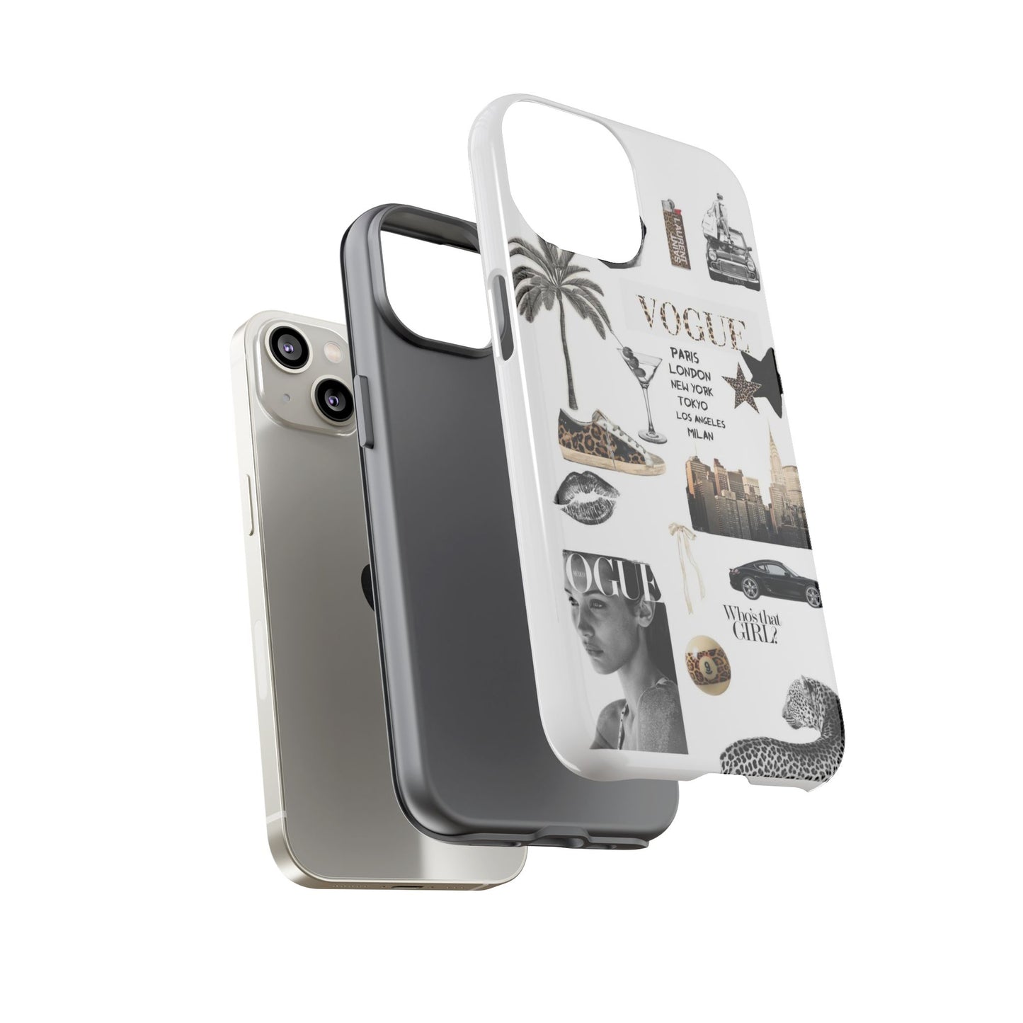 Chic Phone Case - Vogue-Inspired Tough Case for Fashion Lovers, Stylish Accessories, Unique Gift for Her, Trendy Mobile Cover, [...]