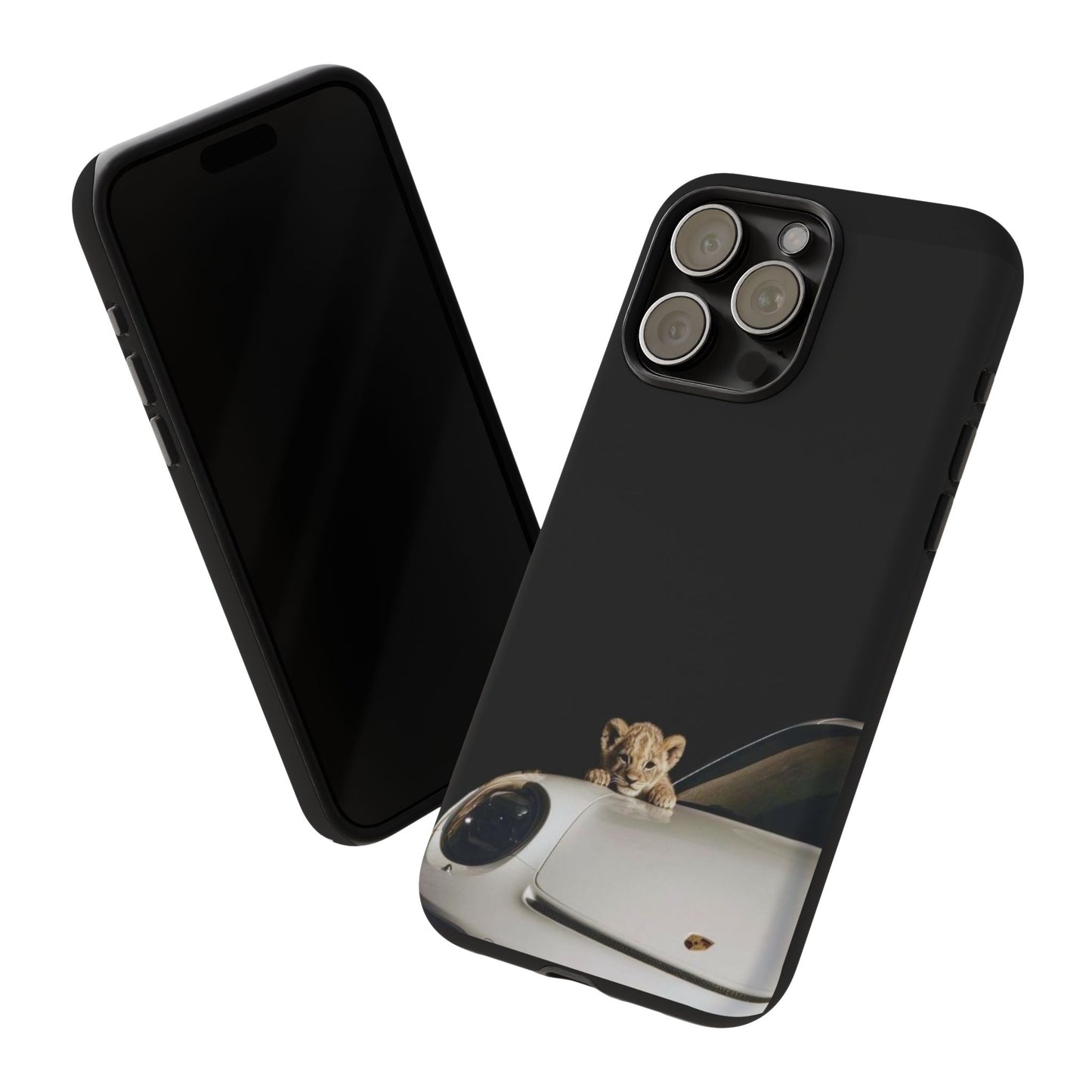 Wildlife-Inspired Phone Case with Lion Cub, Perfect Gift for Animal Lovers, Unique Phone Accessory for Car Enthusiasts, Stylish [...]