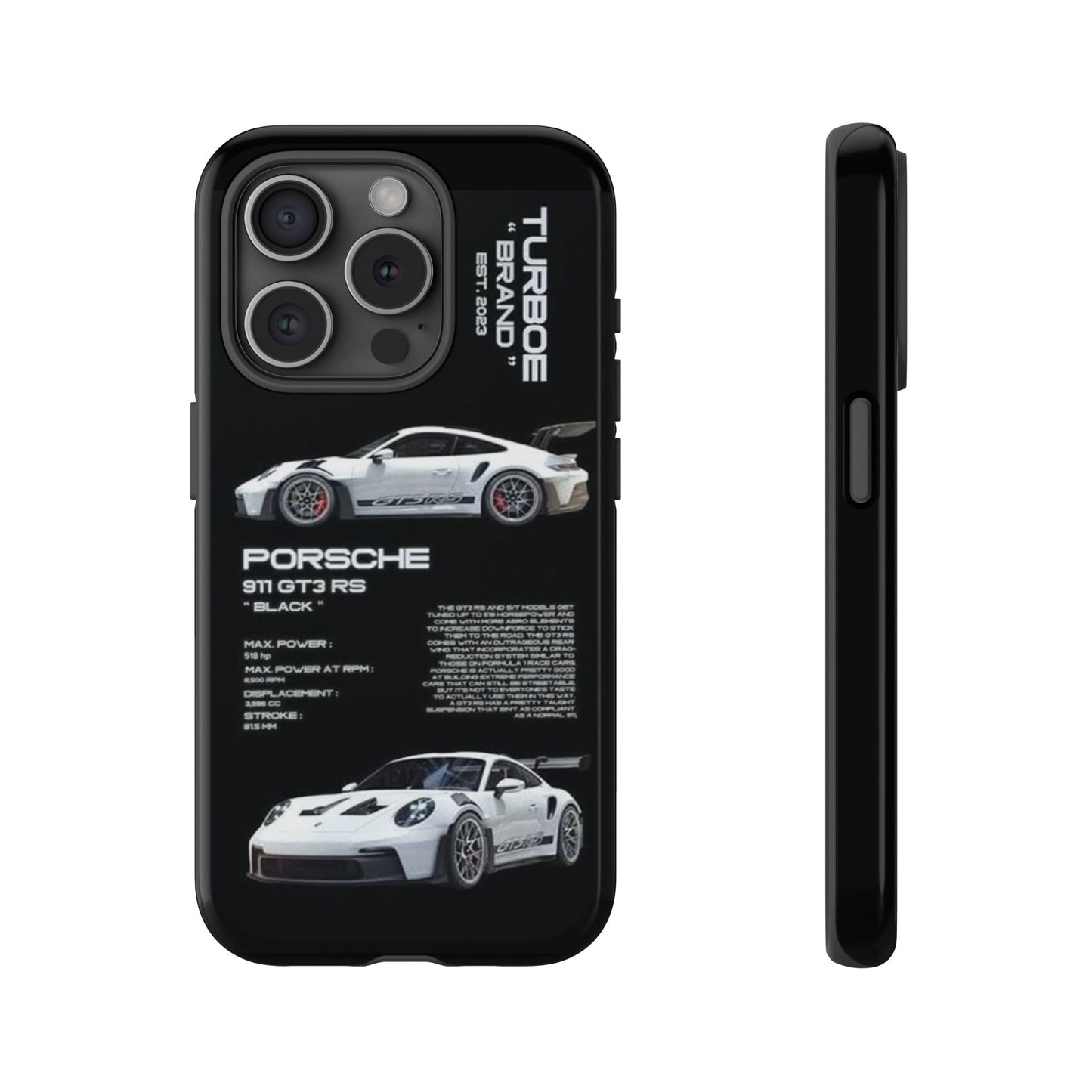 Porsche Phone Case, Tough Car Case, Automotive Gift, Racing Enthusiast Accessory, Stylish Smartphone Protection