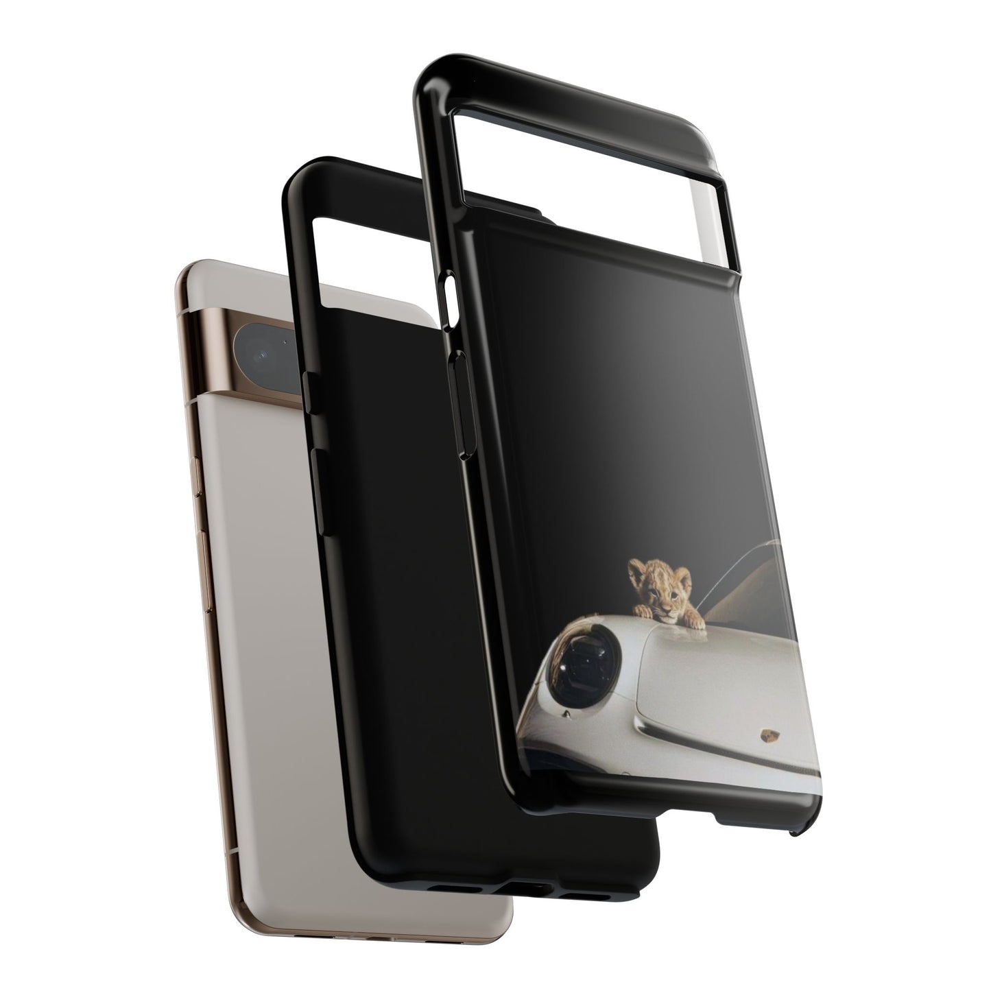 Wildlife-Inspired Phone Case with Lion Cub, Perfect Gift for Animal Lovers, Unique Phone Accessory for Car Enthusiasts, Stylish [...]