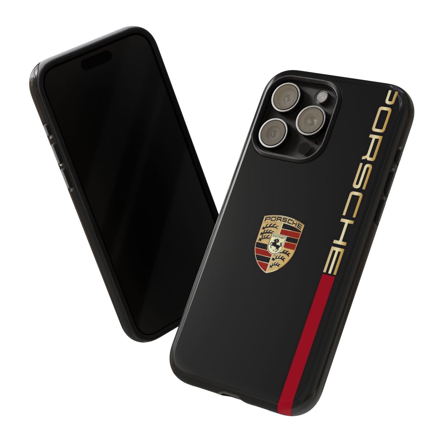 Porsche Tough Phone Case, Durable Car Lover Accessory, Protective Cover, Gift for Auto Enthusiasts, Racing Themed Phone Accessory