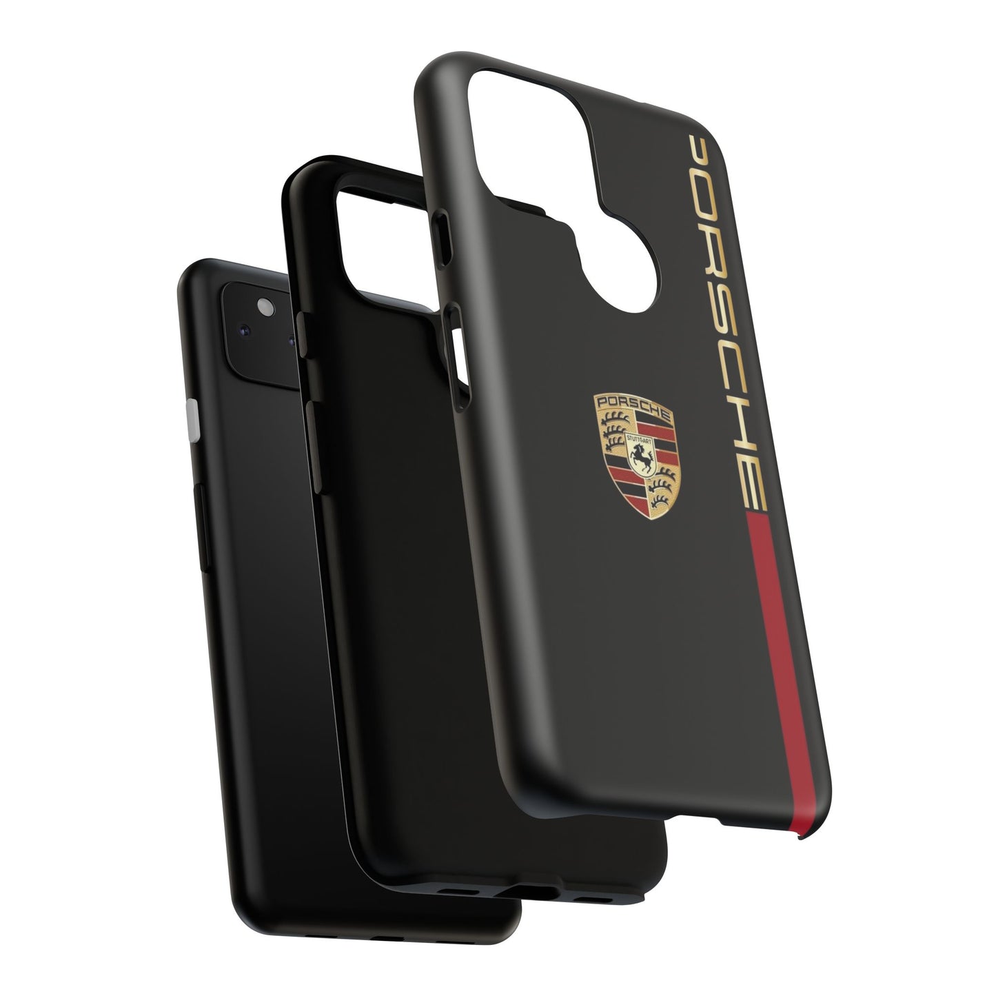 Porsche Tough Phone Case, Durable Car Lover Accessory, Protective Cover, Gift for Auto Enthusiasts, Racing Themed Phone Accessory