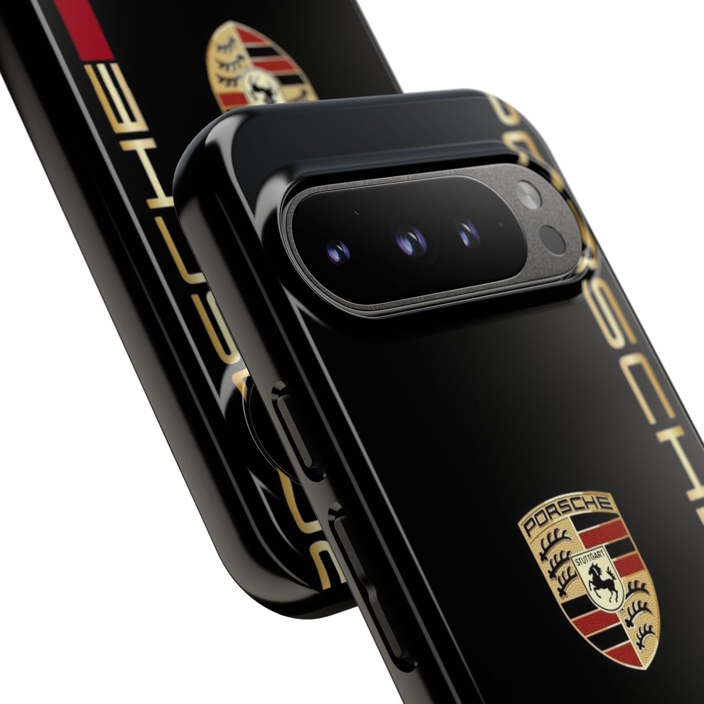 Porsche Tough Phone Case, Durable Car Lover Accessory, Protective Cover, Gift for Auto Enthusiasts, Racing Themed Phone Accessory