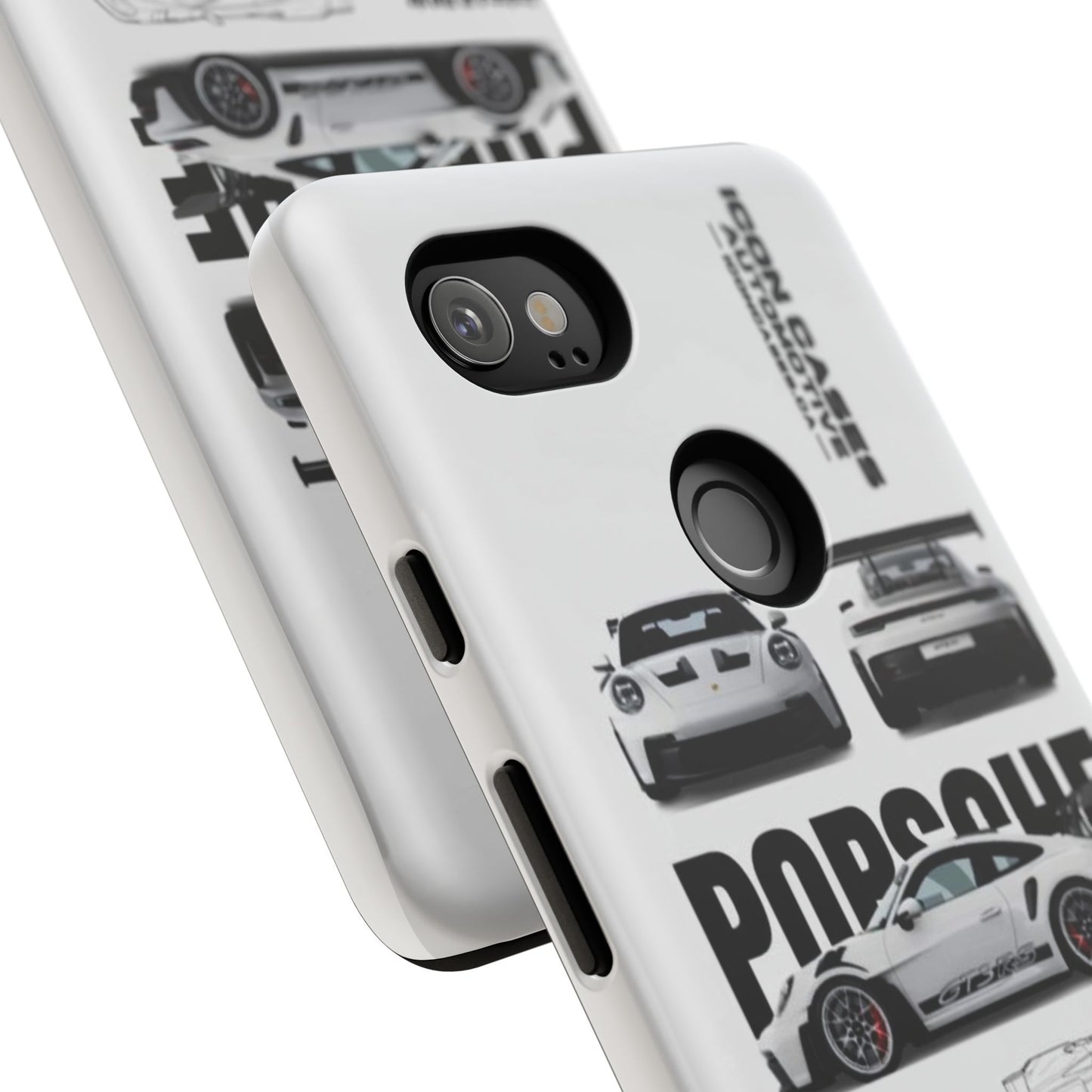 Porsche Phone Case, Tough Car Lover's Gift, Racing Enthusiast Accessory, Durable Auto Merchandise, Birthday Gift for Him