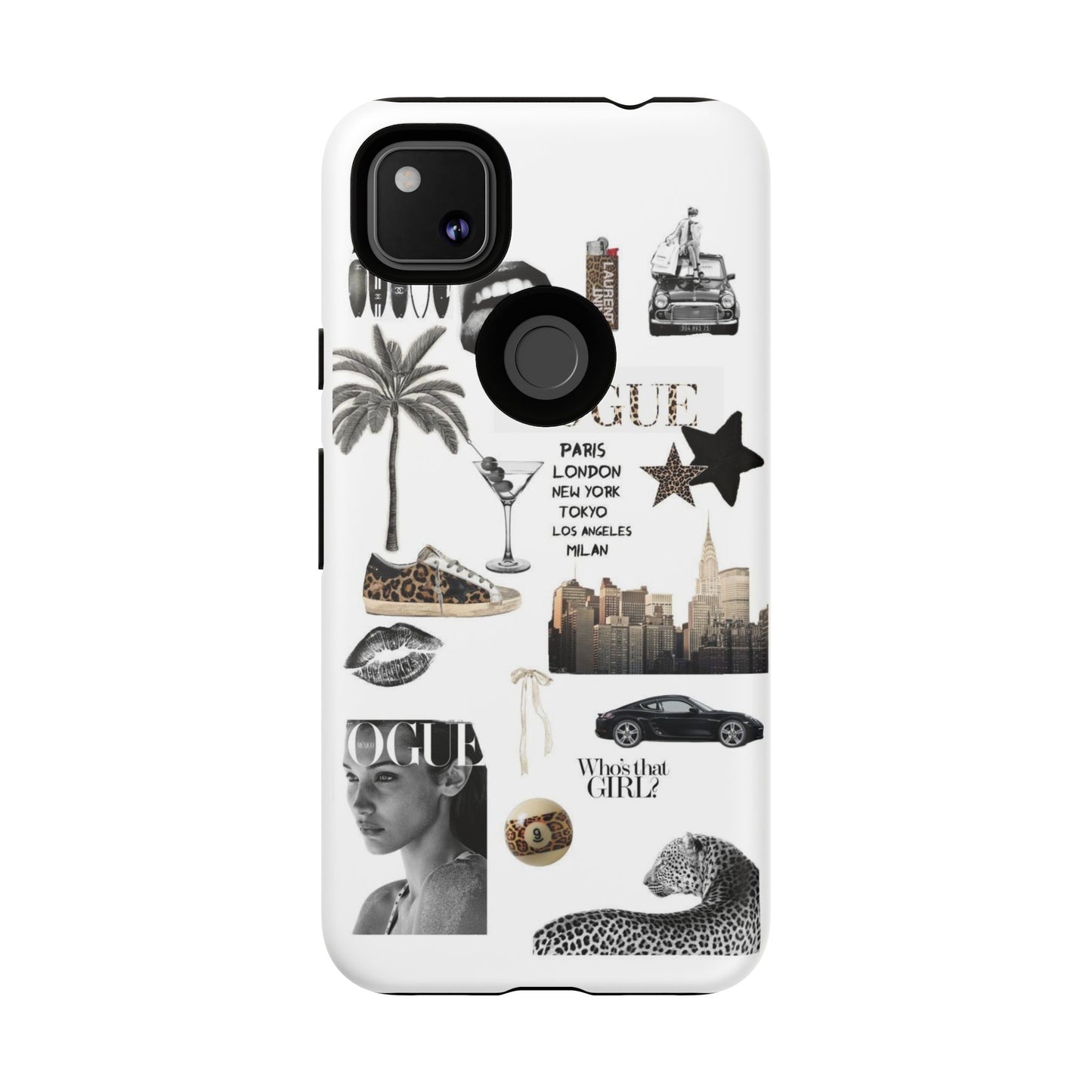 Chic Phone Case - Vogue-Inspired Tough Case for Fashion Lovers, Stylish Accessories, Unique Gift for Her, Trendy Mobile Cover, [...]