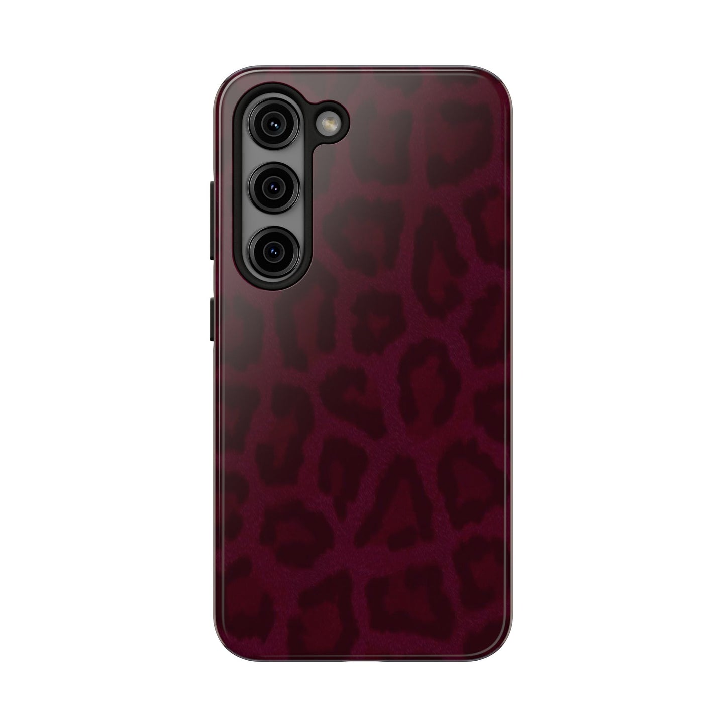 Chic Leopard Print Tough Phone Cases - Stylish Protection for Your Device