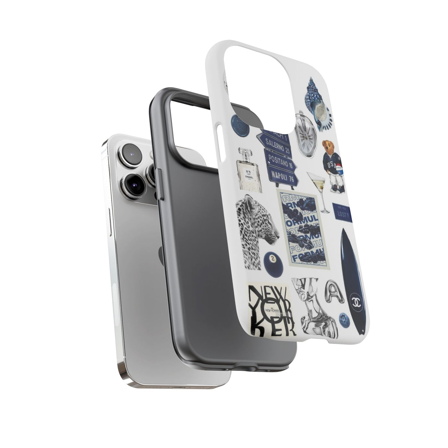 Chic Phone Case, Tough Slim Cover with Stylish Design, Gift for Her, Trendy Accessory, Birthday Present, Fashionable Tech