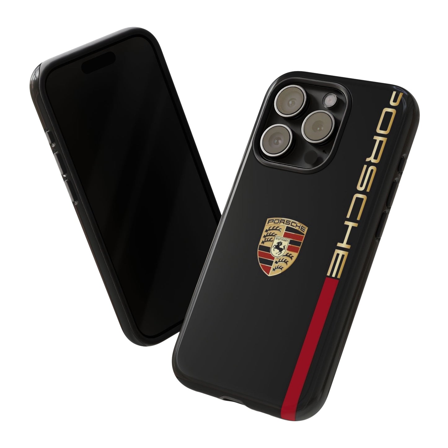 Porsche Tough Phone Case, Durable Car Lover Accessory, Protective Cover, Gift for Auto Enthusiasts, Racing Themed Phone Accessory