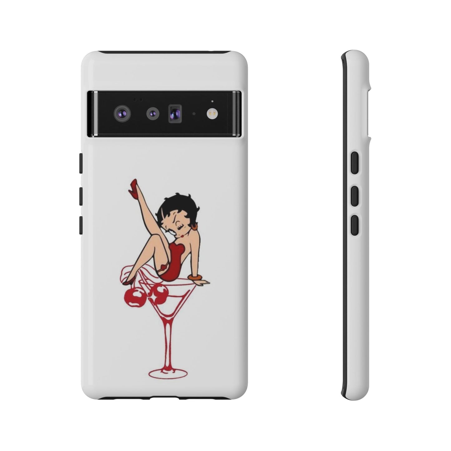 Betty Boop Martini Phone Case - Stylish Tough Cases for Fun Lovers