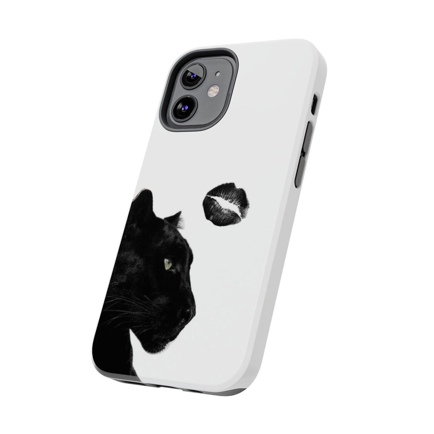 Elegant Panther Design Tough Phone Case - Stylish Protection for Animal Lovers