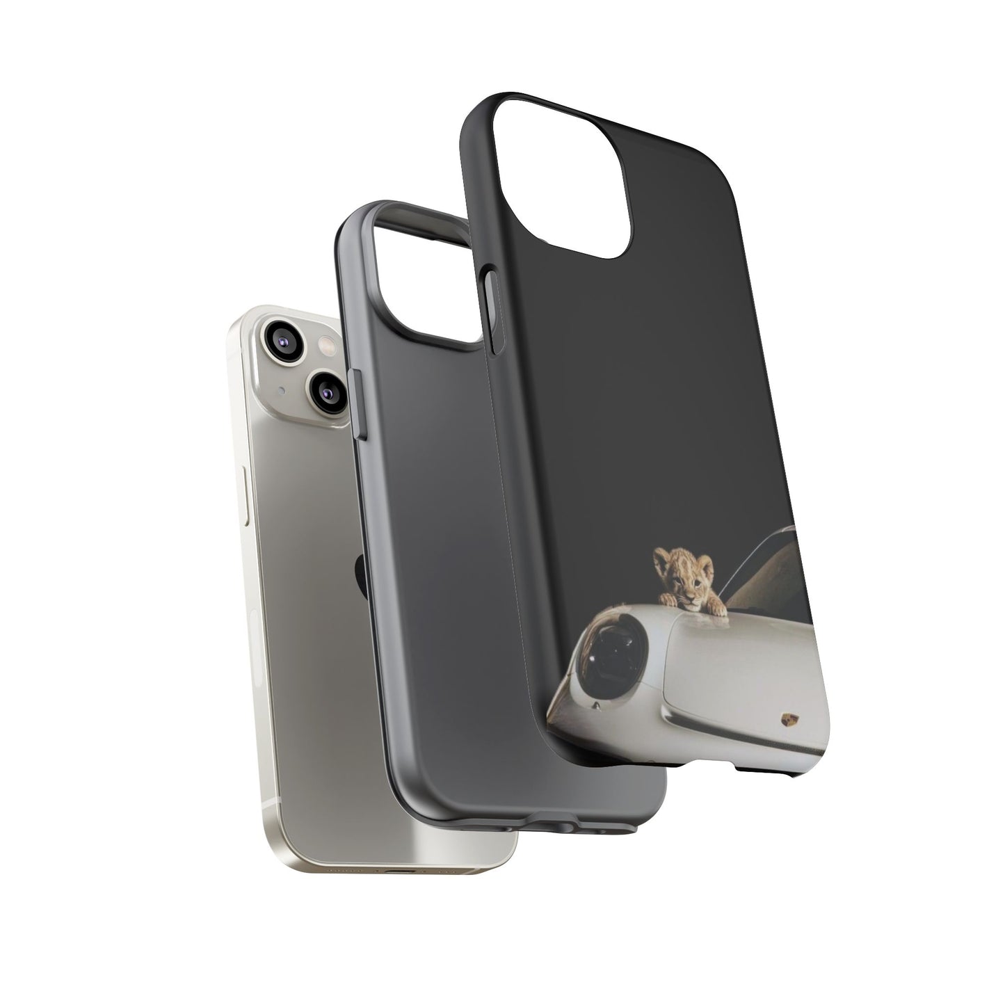 Wildlife-Inspired Phone Case with Lion Cub, Perfect Gift for Animal Lovers, Unique Phone Accessory for Car Enthusiasts, Stylish [...]