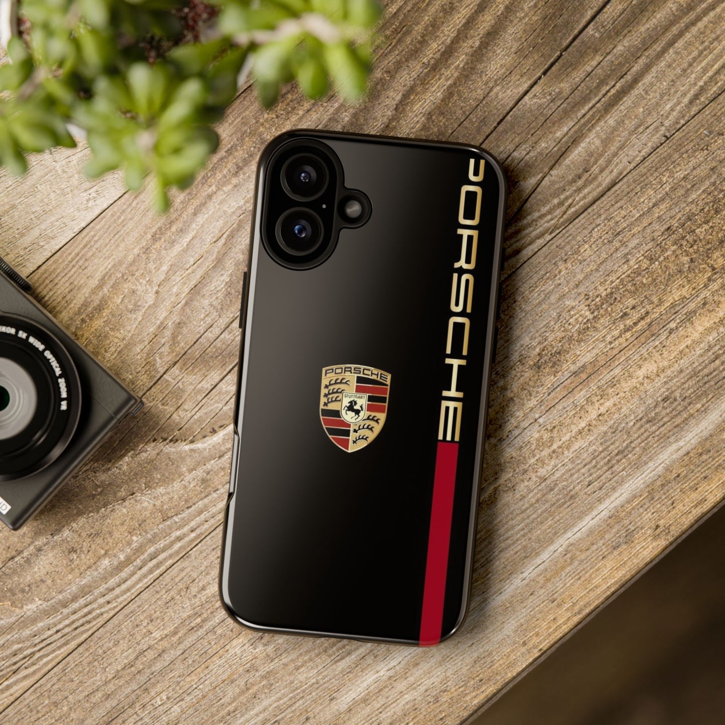Porsche Tough Phone Case, Durable Car Lover Accessory, Protective Cover, Gift for Auto Enthusiasts, Racing Themed Phone Accessory