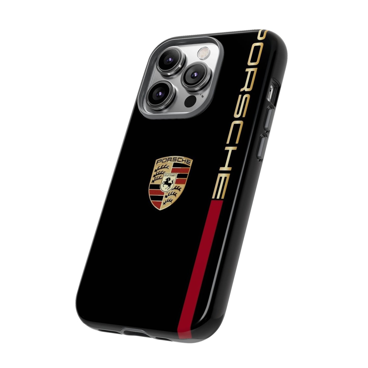 Porsche Tough Phone Case, Durable Car Lover Accessory, Protective Cover, Gift for Auto Enthusiasts, Racing Themed Phone Accessory