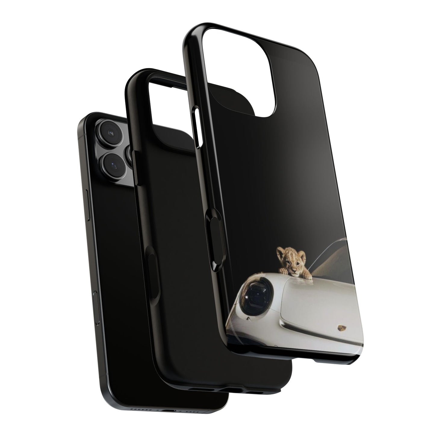 Wildlife-Inspired Phone Case with Lion Cub, Perfect Gift for Animal Lovers, Unique Phone Accessory for Car Enthusiasts, Stylish [...]