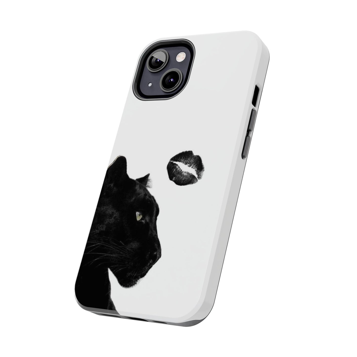 Elegant Panther Design Tough Phone Case - Stylish Protection for Animal Lovers