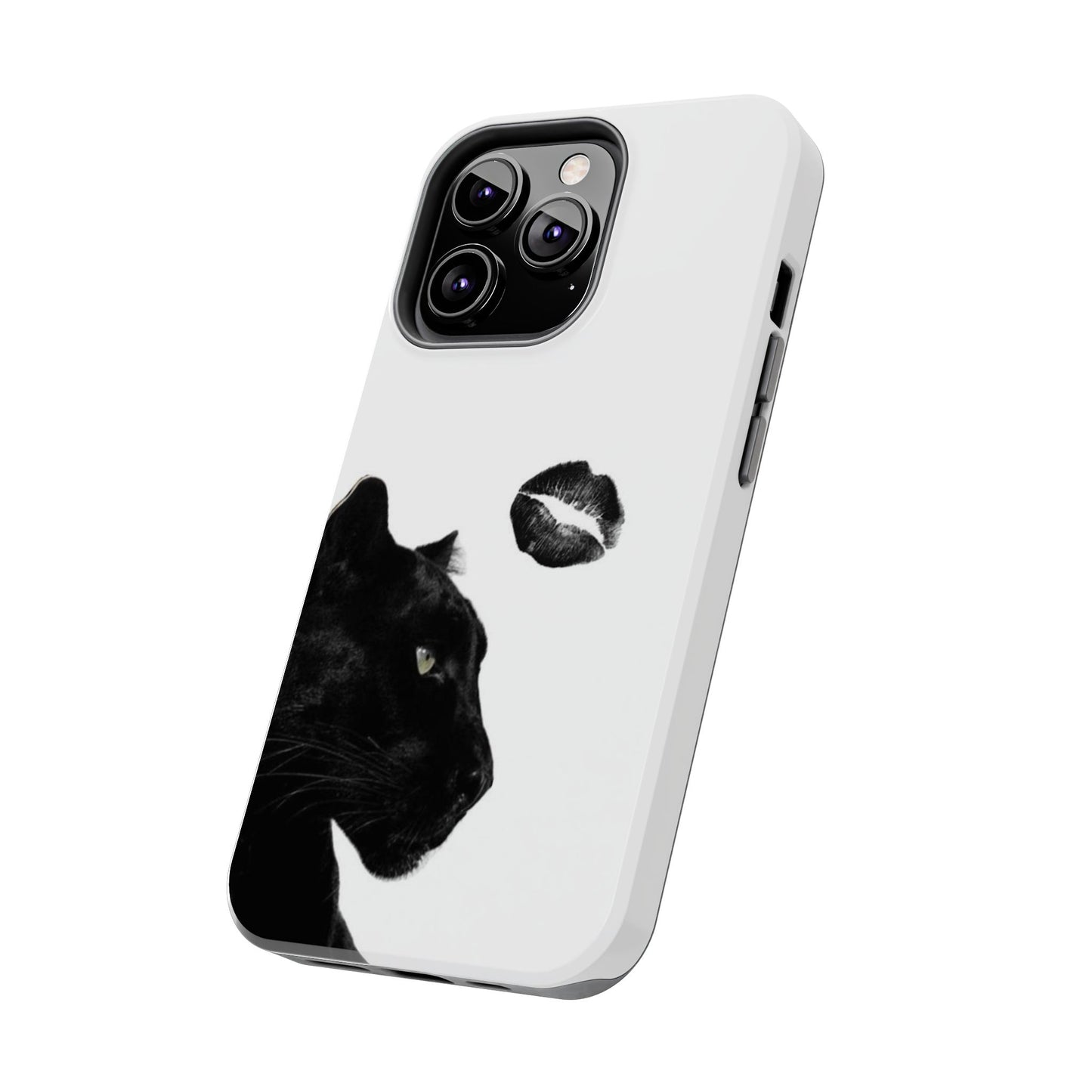 Elegant Panther Design Tough Phone Case - Stylish Protection for Animal Lovers