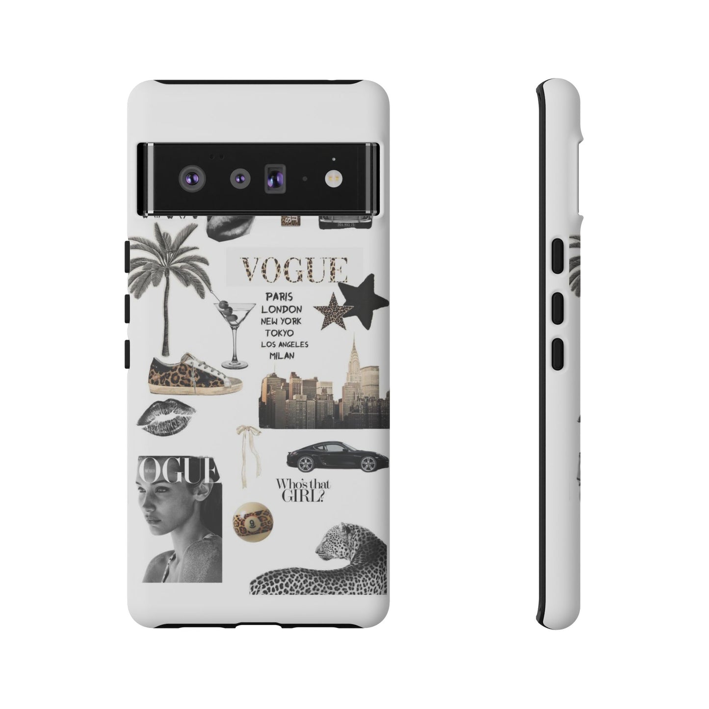 Chic Phone Case - Vogue-Inspired Tough Case for Fashion Lovers, Stylish Accessories, Unique Gift for Her, Trendy Mobile Cover, [...]