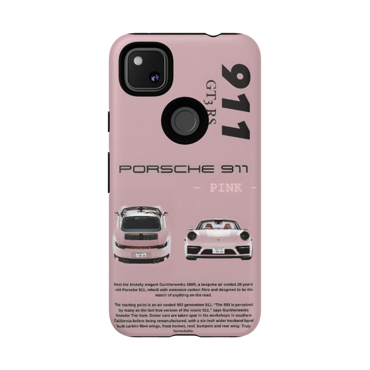 Porsche 911 Phone Case | Tough Cases for Car Lovers, Stylish Protection, Gift for Him/Her, Automotive Enthusiast