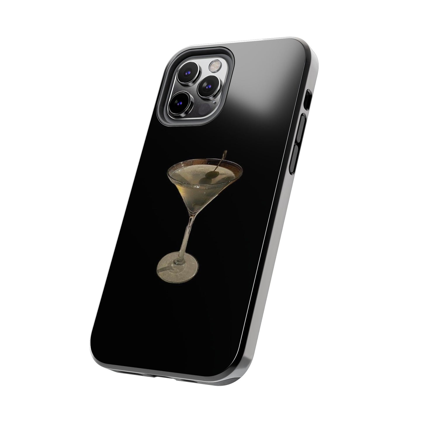 Stylish Martini Tough Phone Case - Perfect for Cocktail Lovers
