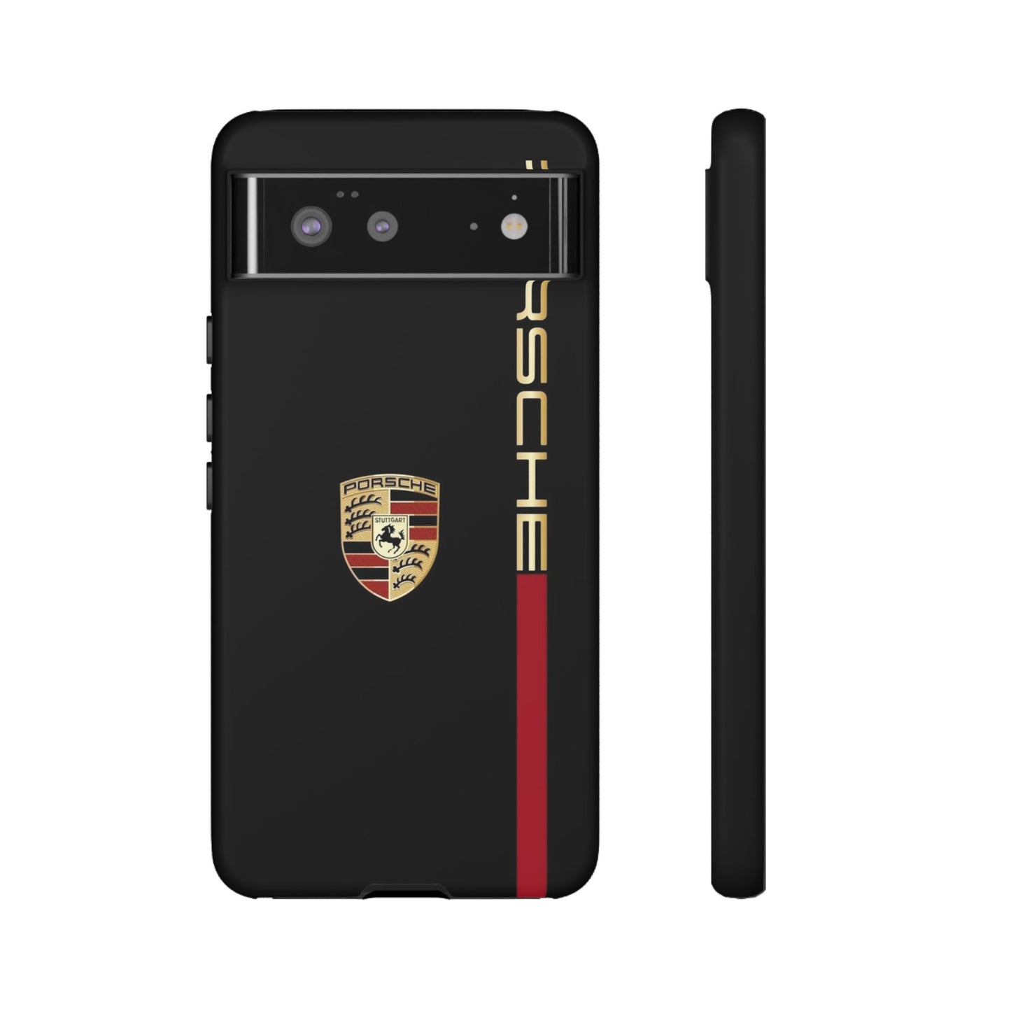 Porsche Tough Phone Case, Durable Car Lover Accessory, Protective Cover, Gift for Auto Enthusiasts, Racing Themed Phone Accessory