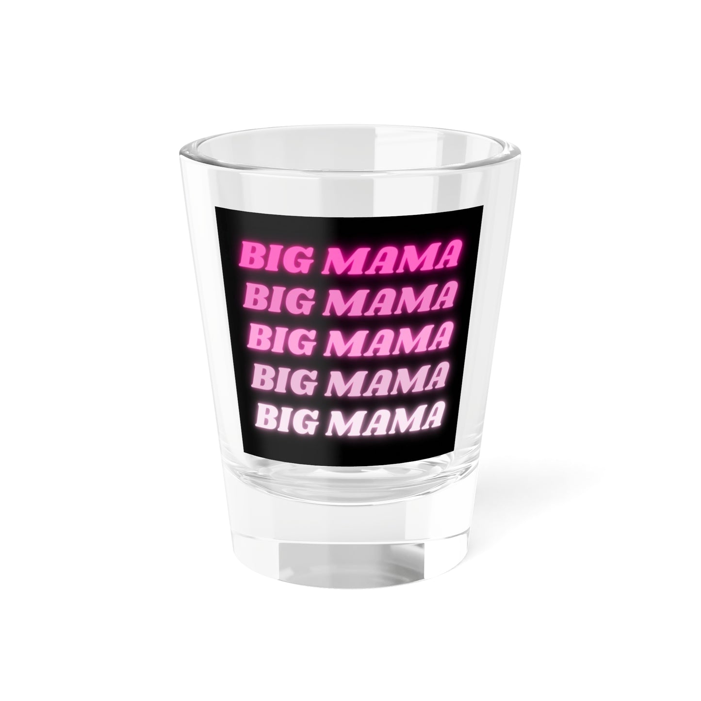 Fun Pink "Big Mama" Shot Glass for Party Lovers, Unique Gift for Moms, Fun Cocktails, Birthday Celebrations, Bachelorette Parties