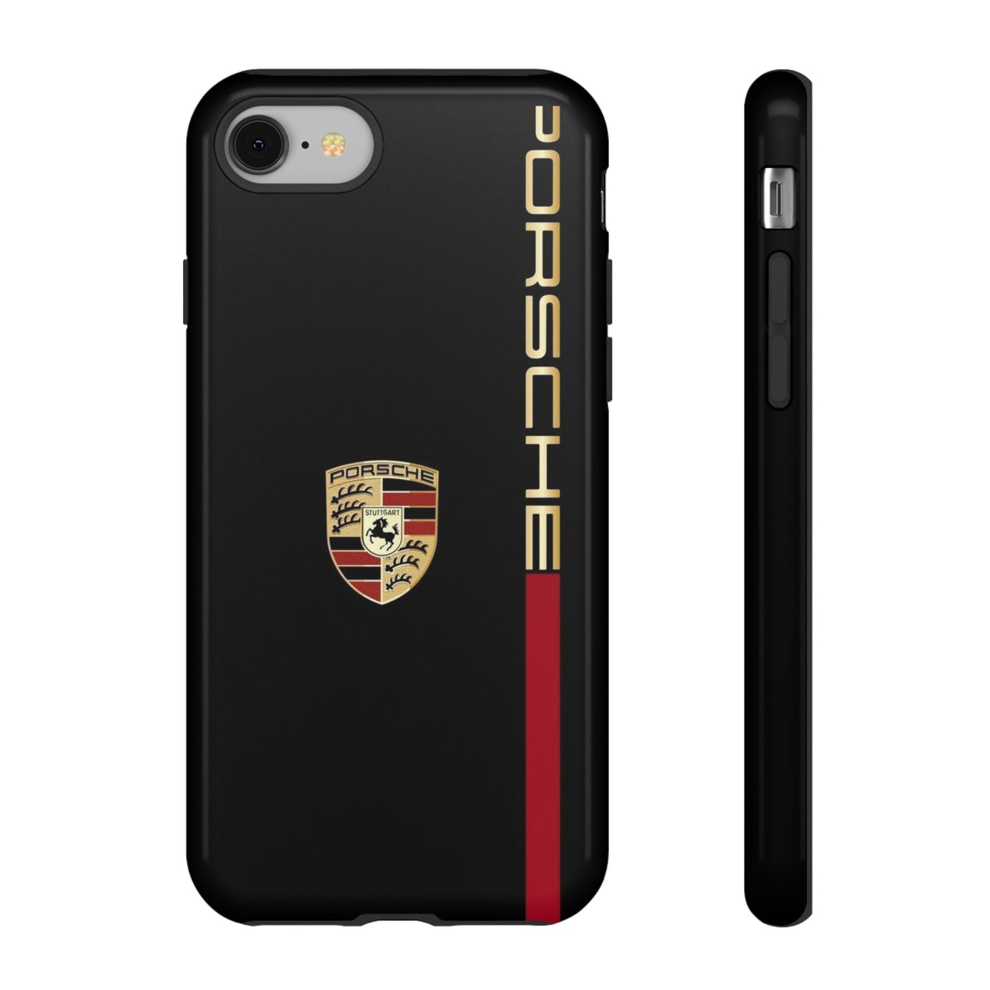 Porsche Tough Phone Case, Durable Car Lover Accessory, Protective Cover, Gift for Auto Enthusiasts, Racing Themed Phone Accessory