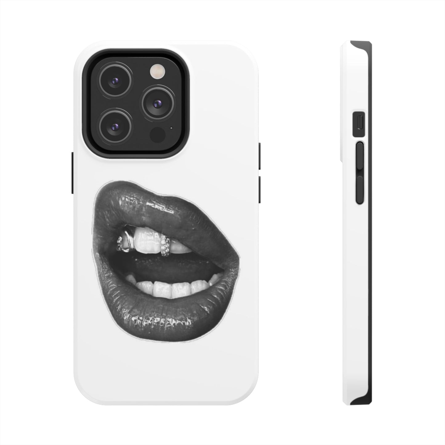 Bold Lip Art Tough Phone Case - Stylish & Protective Cover for Trendsetters