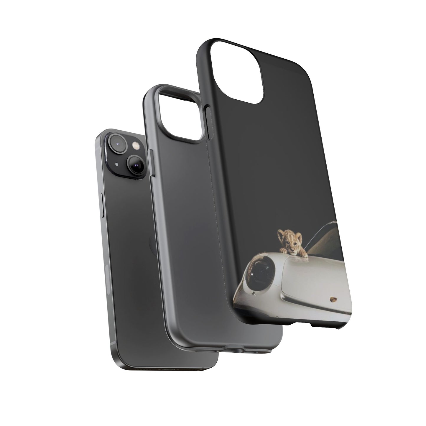 Wildlife-Inspired Phone Case with Lion Cub, Perfect Gift for Animal Lovers, Unique Phone Accessory for Car Enthusiasts, Stylish [...]