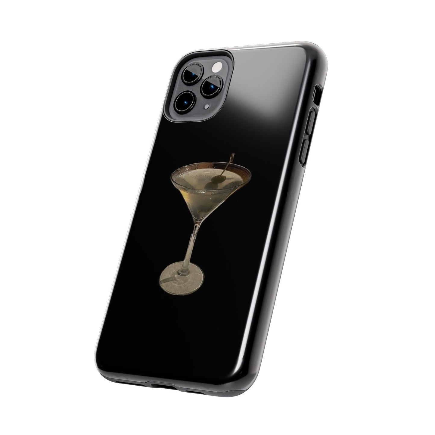 Stylish Martini Tough Phone Case - Perfect for Cocktail Lovers