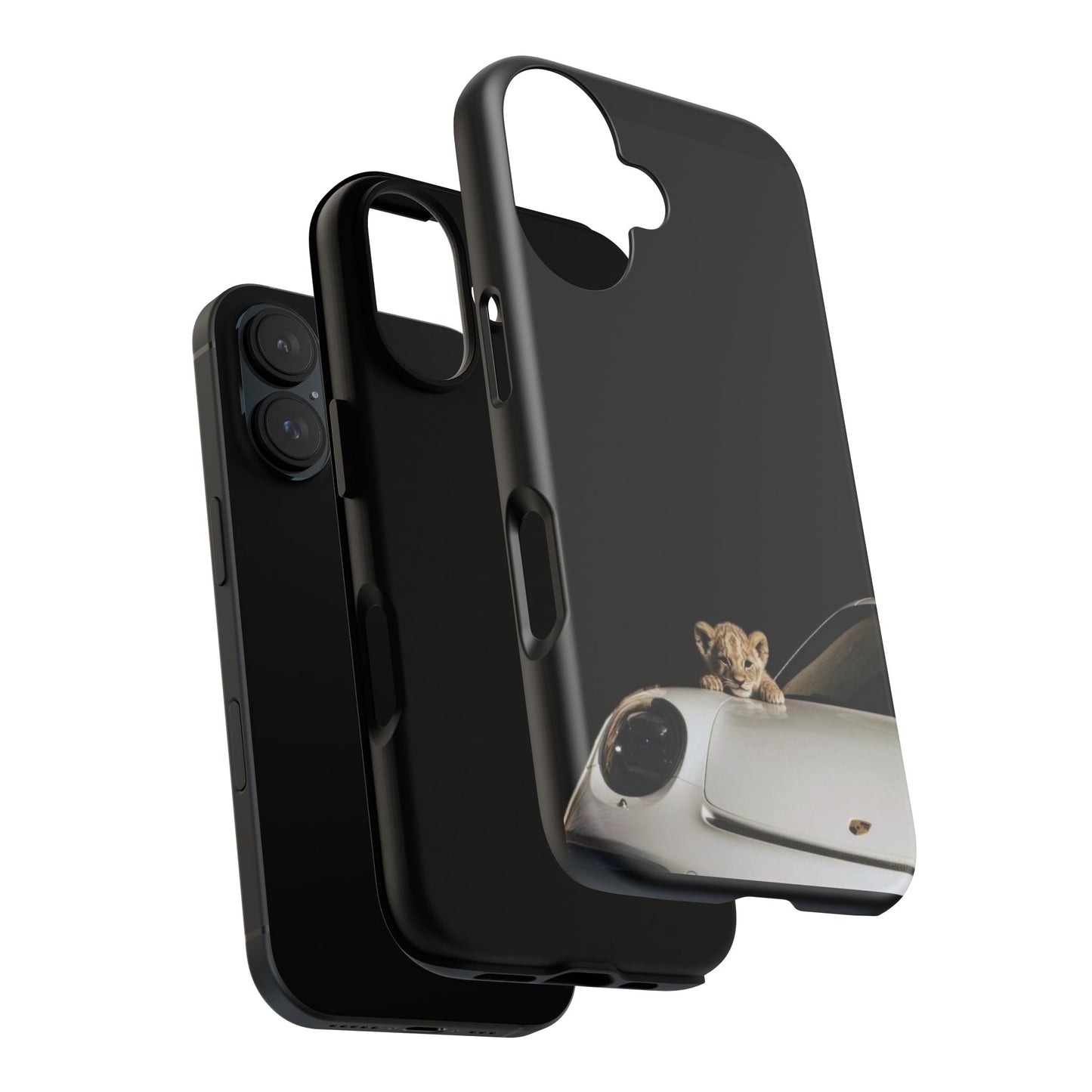 Wildlife-Inspired Phone Case with Lion Cub, Perfect Gift for Animal Lovers, Unique Phone Accessory for Car Enthusiasts, Stylish [...]