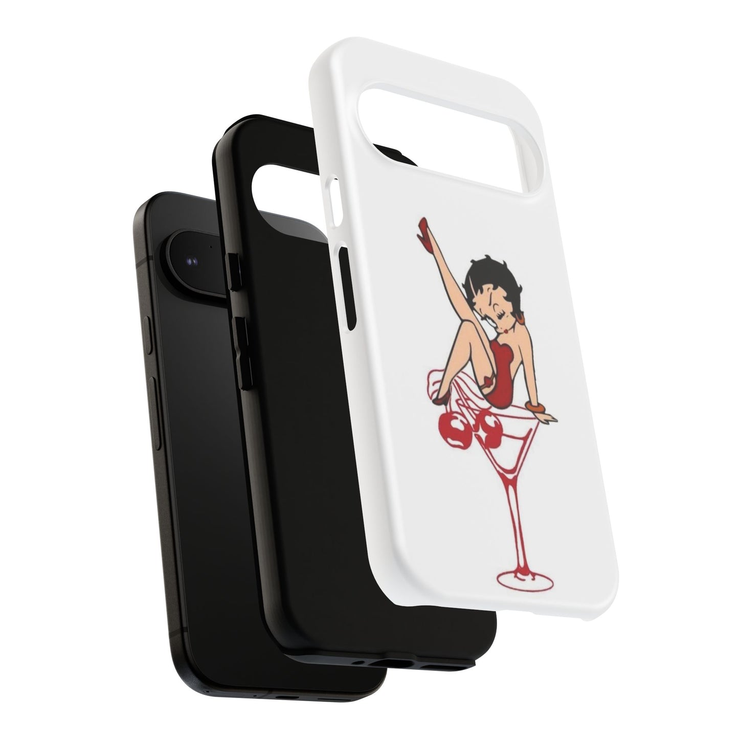 Betty Boop Martini Phone Case - Stylish Tough Cases for Fun Lovers