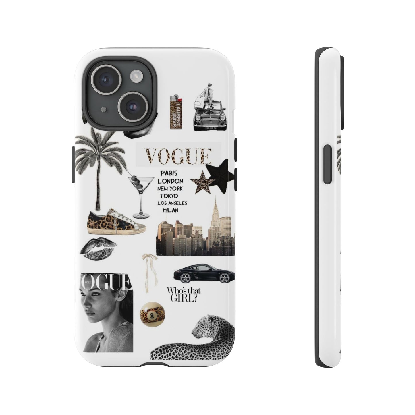 Chic Phone Case - Vogue-Inspired Tough Case for Fashion Lovers, Stylish Accessories, Unique Gift for Her, Trendy Mobile Cover, [...]