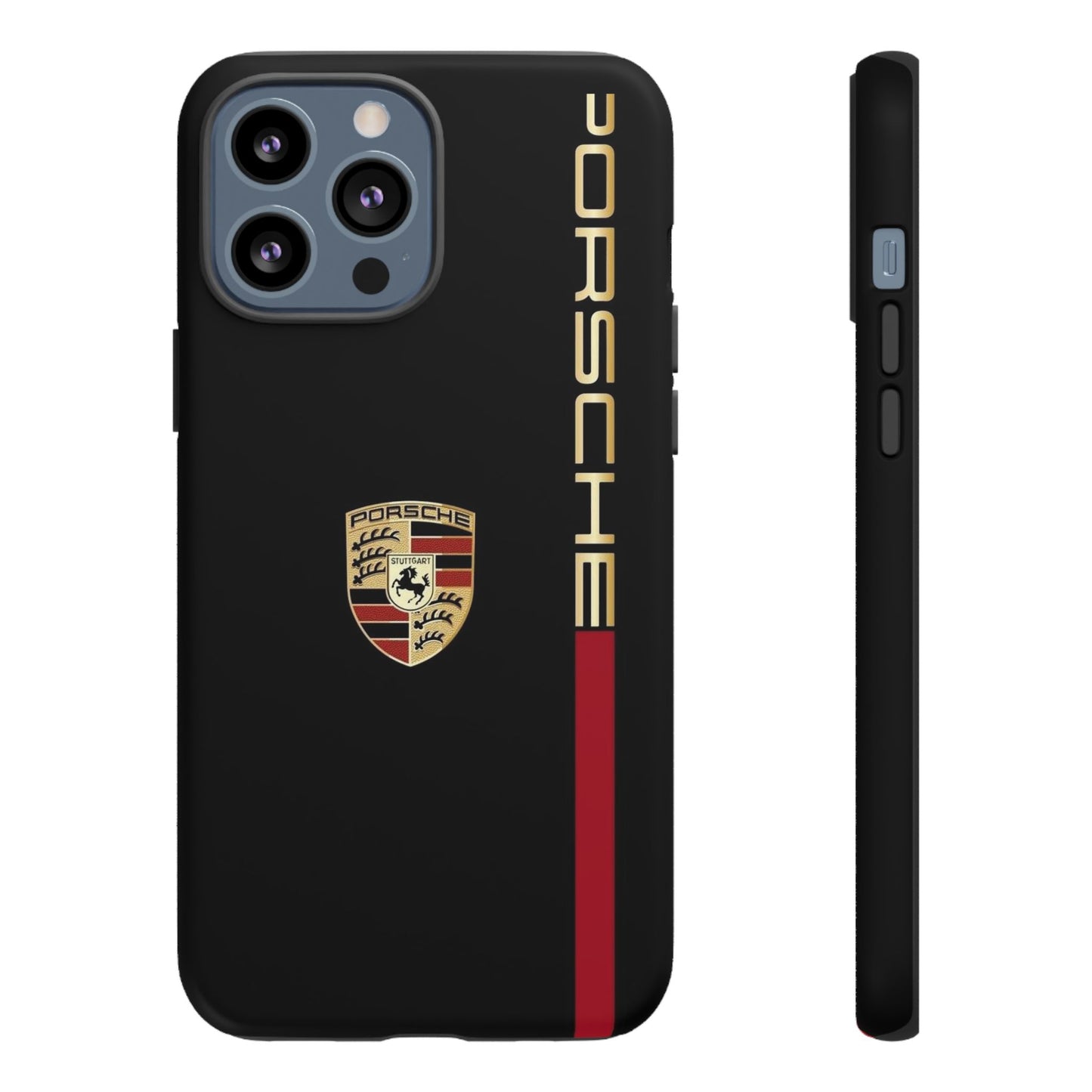 Porsche Tough Phone Case, Durable Car Lover Accessory, Protective Cover, Gift for Auto Enthusiasts, Racing Themed Phone Accessory