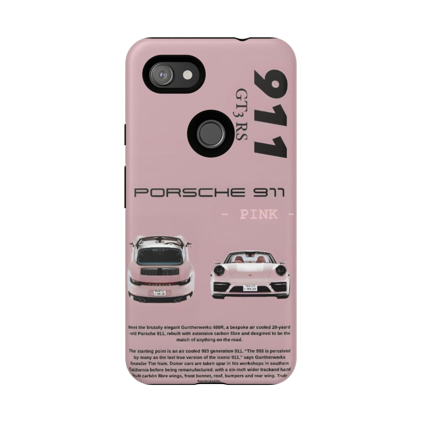 Porsche 911 Phone Case | Tough Cases for Car Lovers, Stylish Protection, Gift for Him/Her, Automotive Enthusiast