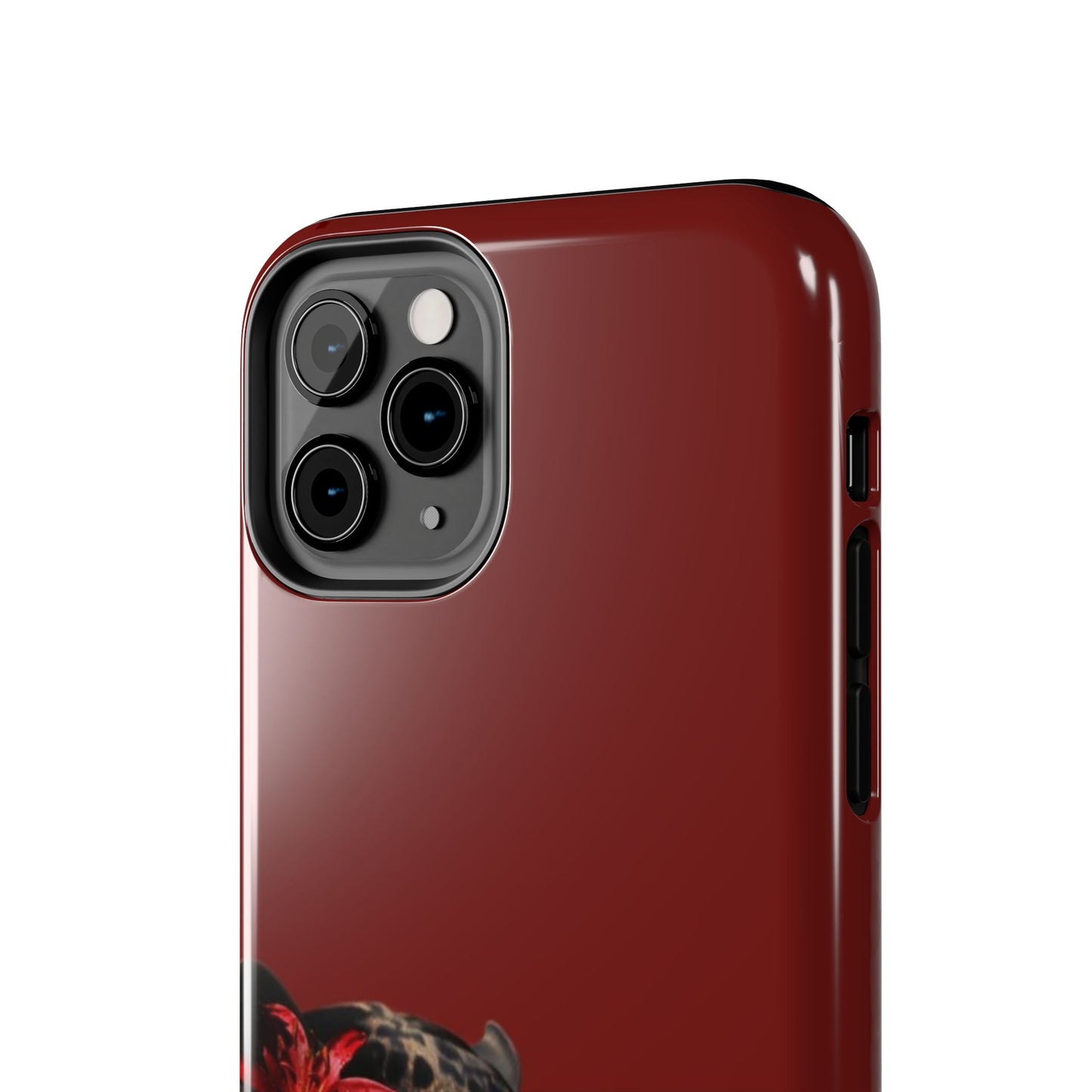 Wild Elegance Tough Phone Case with Panther Design