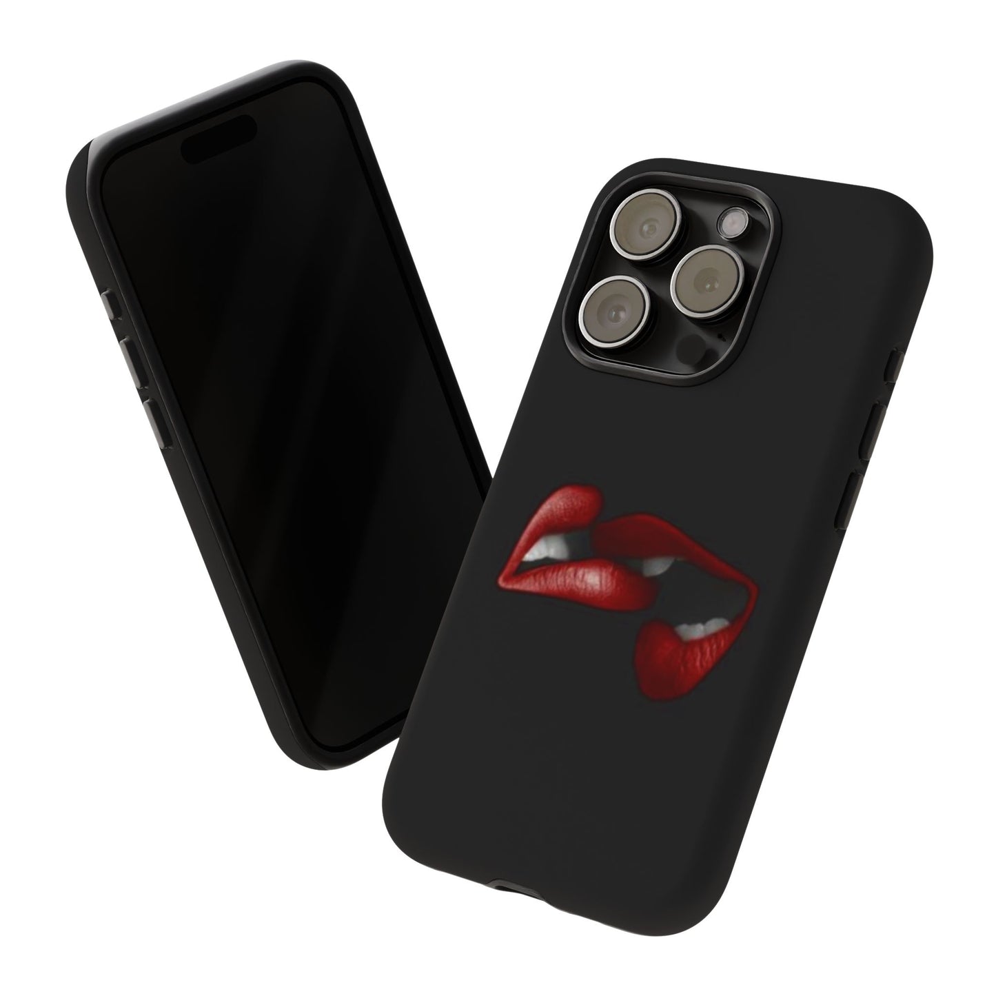 Bold Lip Phone Case - Tough Cases, Unique Gift, Trendy Accessory, Statement Item, Everyday Use