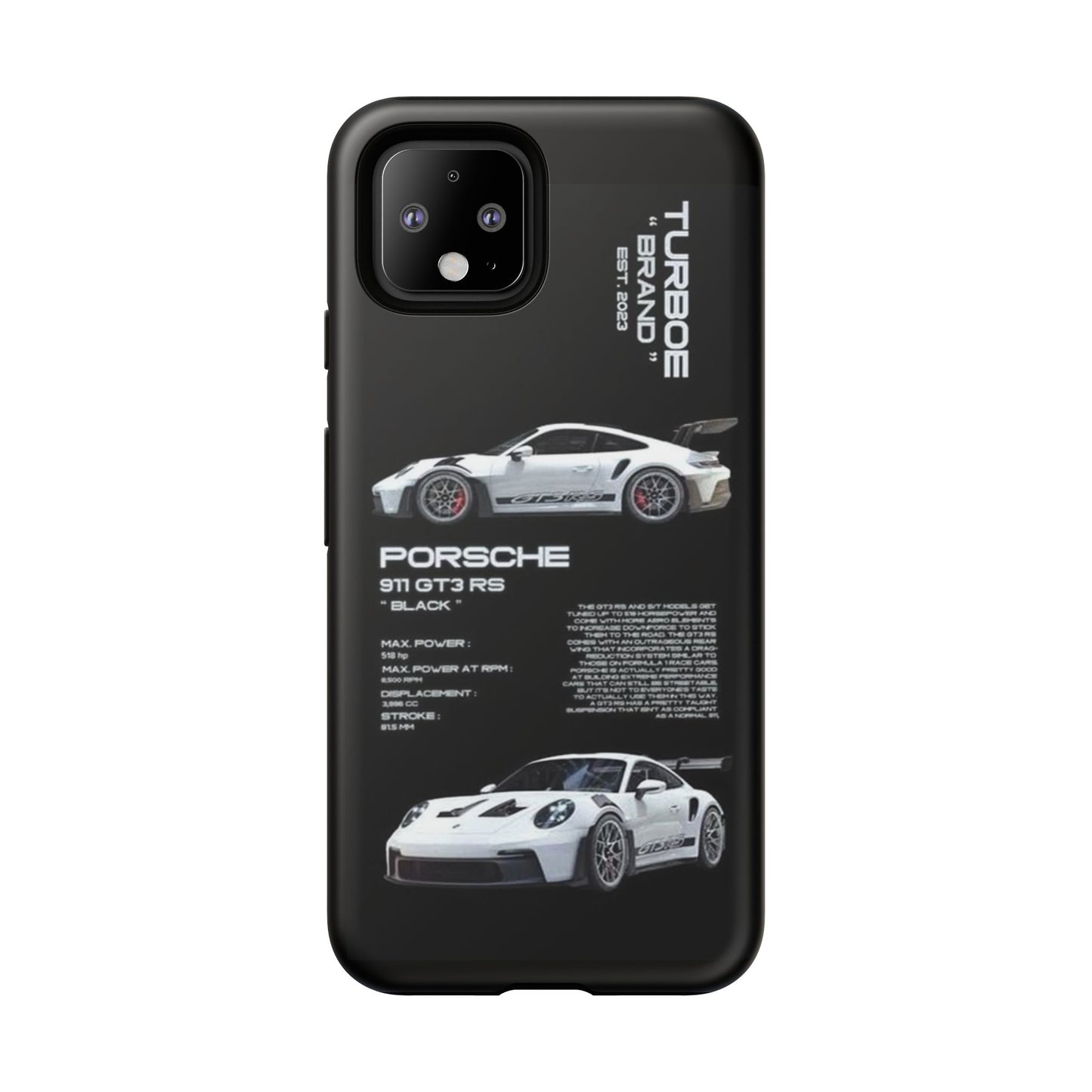 Porsche Phone Case, Tough Car Case, Automotive Gift, Racing Enthusiast Accessory, Stylish Smartphone Protection