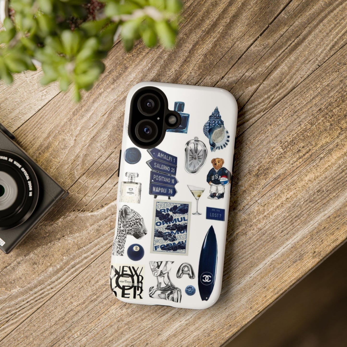 Chic Phone Case, Tough Slim Cover with Stylish Design, Gift for Her, Trendy Accessory, Birthday Present, Fashionable Tech