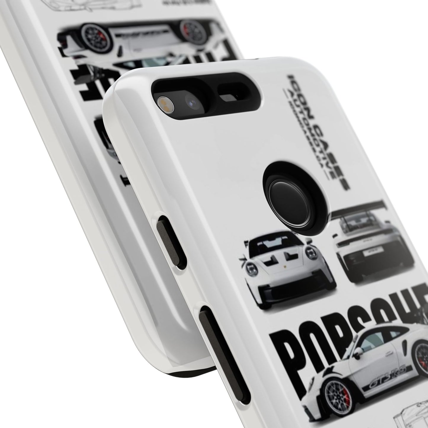 Porsche Phone Case, Tough Car Lover's Gift, Racing Enthusiast Accessory, Durable Auto Merchandise, Birthday Gift for Him