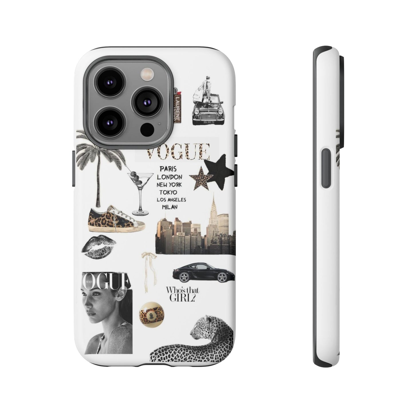 Chic Phone Case - Vogue-Inspired Tough Case for Fashion Lovers, Stylish Accessories, Unique Gift for Her, Trendy Mobile Cover, [...]