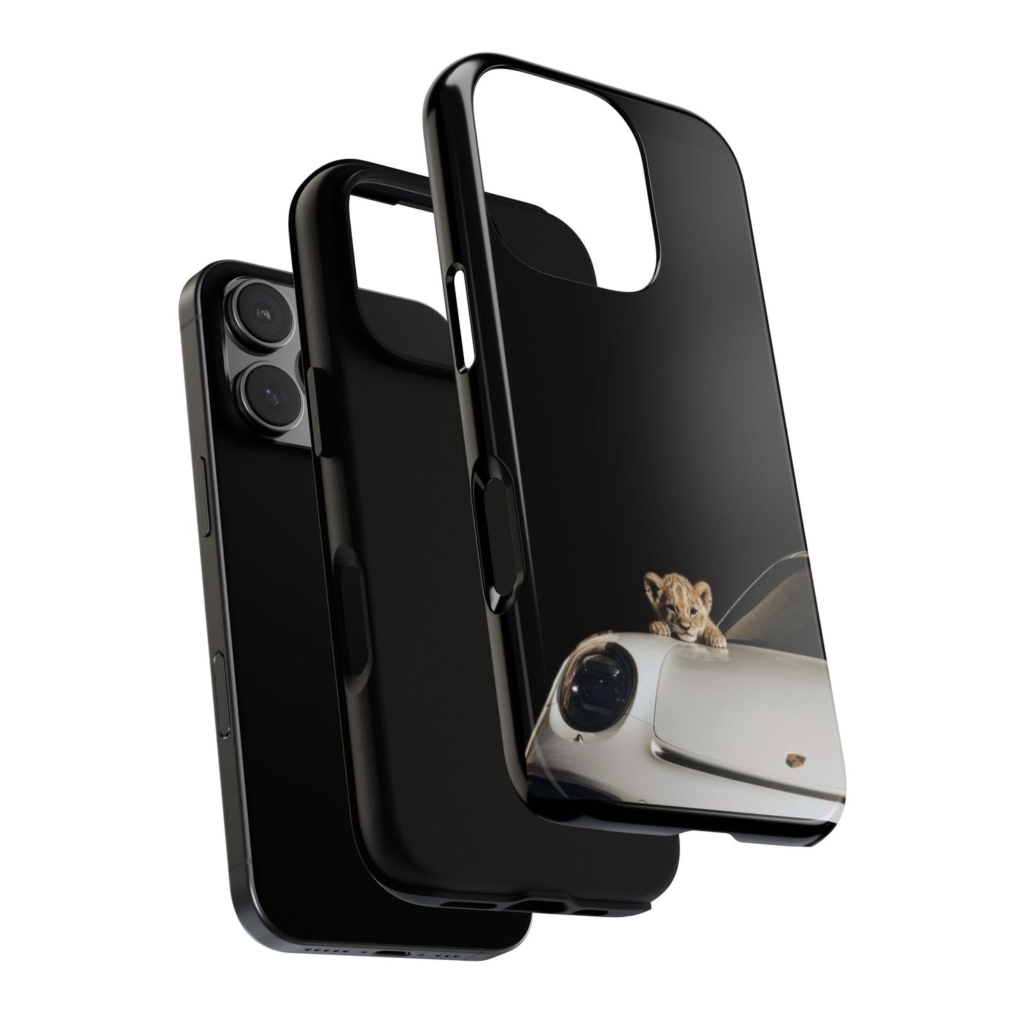 Wildlife-Inspired Phone Case with Lion Cub, Perfect Gift for Animal Lovers, Unique Phone Accessory for Car Enthusiasts, Stylish [...]