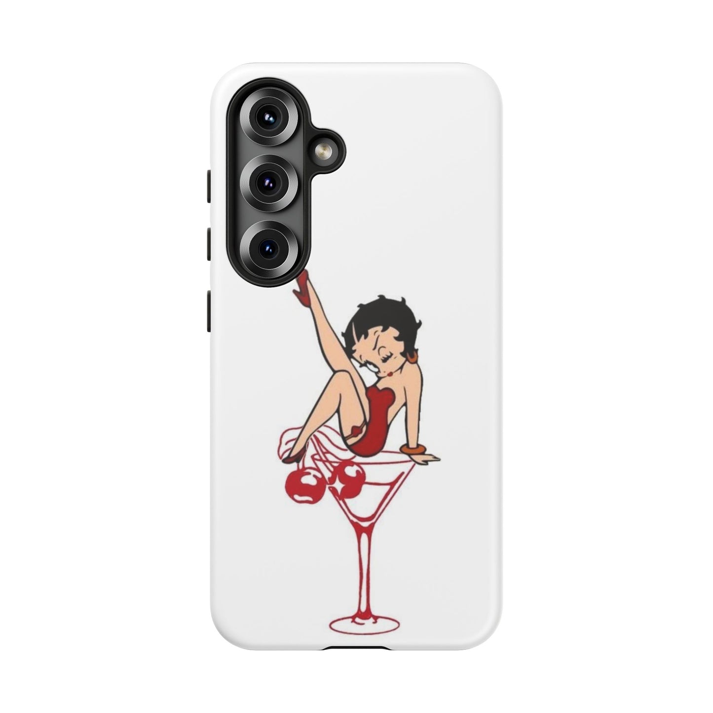 Betty Boop Martini Phone Case - Stylish Tough Cases for Fun Lovers