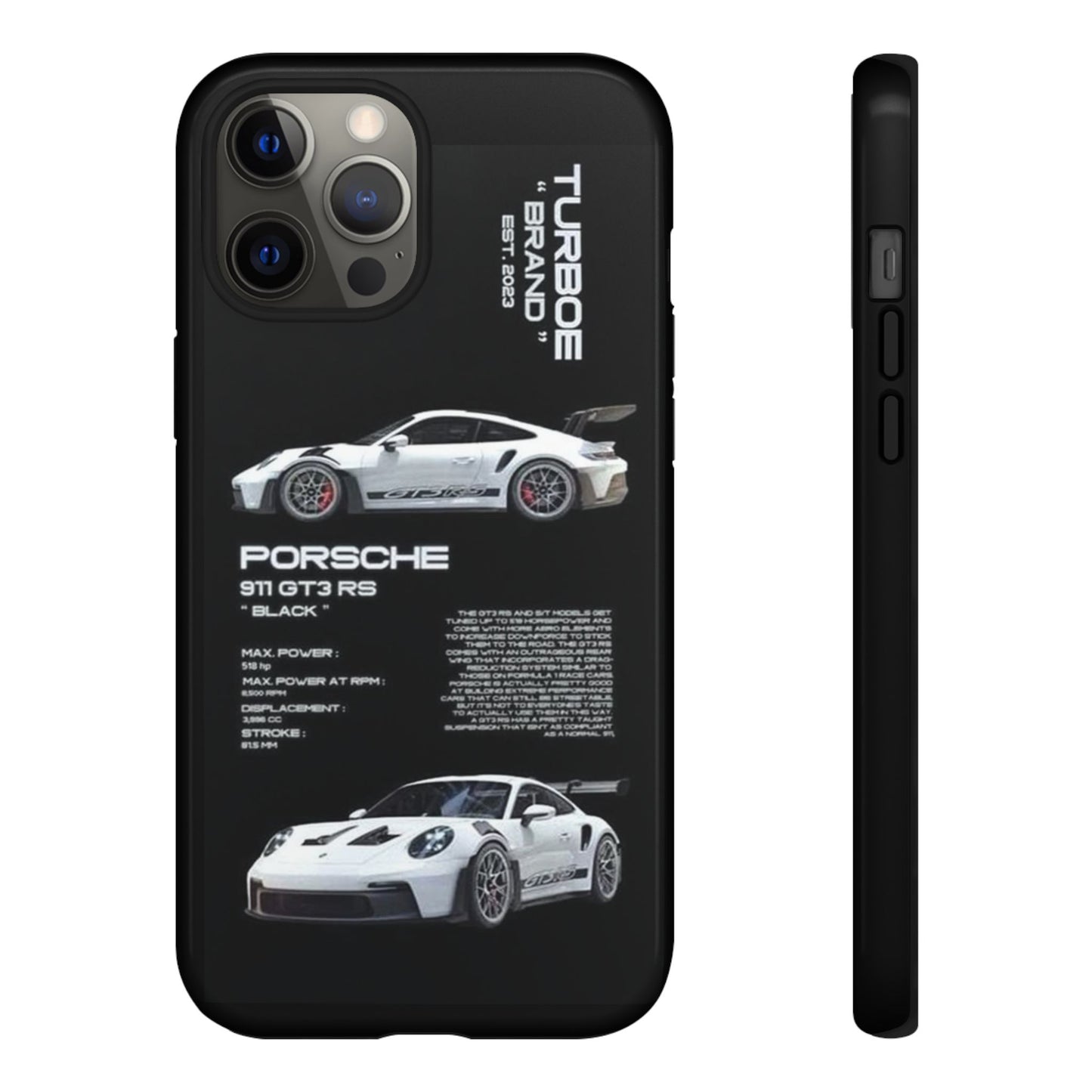 Porsche Phone Case, Tough Car Case, Automotive Gift, Racing Enthusiast Accessory, Stylish Smartphone Protection